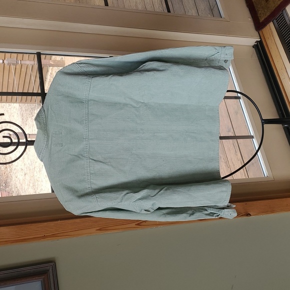 955 Originals Vintage Mint Green Corduroy Full Zip Sz. S (Fits Larger) Jacket - Picture 5 of 9